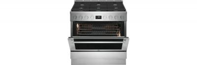36" Electrolux 4.4 Cu. Ft. Freestanding Dual Fuel Range with 6 Sealed Burners  -  ECFD3668AS
