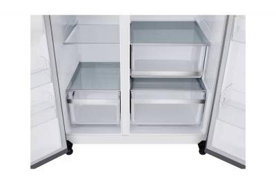 36" LG 27 Cu. Ft. Standard-Depth Side by Side Refrigerator - LL27T3530S