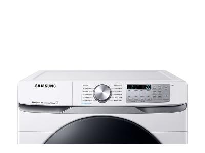 27" Samsung 5.2 Cu. Ft. Washer with Steam Wash and Super Speed - WF45B6300AW/US