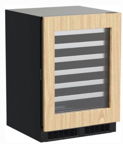 24" Panel Ready, Under Counter Single Zone Wine Cooler w/ 48 Bottle Capacity