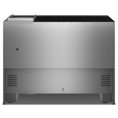 48" KitchenAid 6-Element Induction Freestanding Commercial-Style Range with Griddle - KFID948SSS