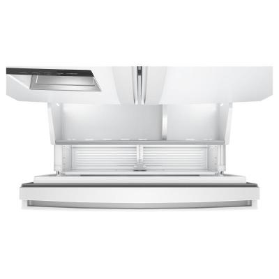 36" Whirlpool 23.4 Cu. Ft. Wide True Counter Depth 3-Door French Door Refrigerator - WRFC5036RW