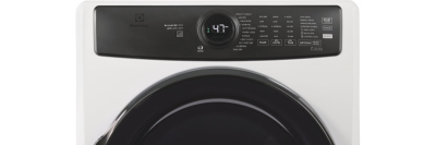 27" Electrolux 8.0 Cu. Ft. Front Load Perfect Steam Electric Dryer - ELFE773CMW