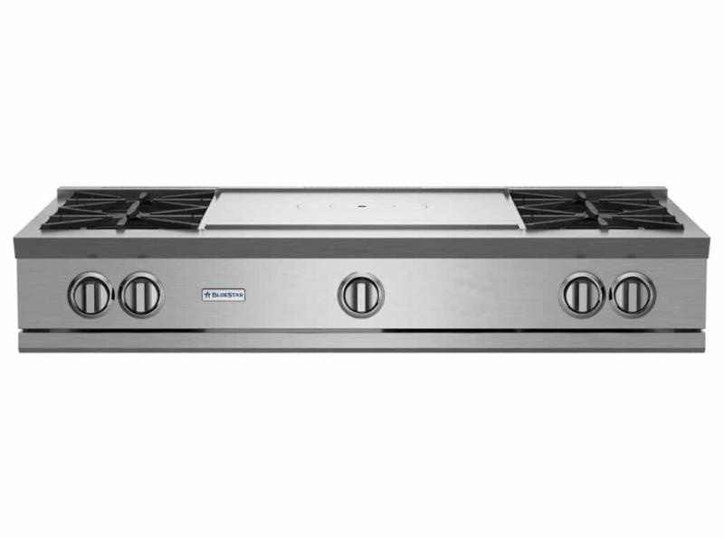 48" Blue Star RNB Rangetop with French Top in Natural Gas - RGTNB484FTBV2