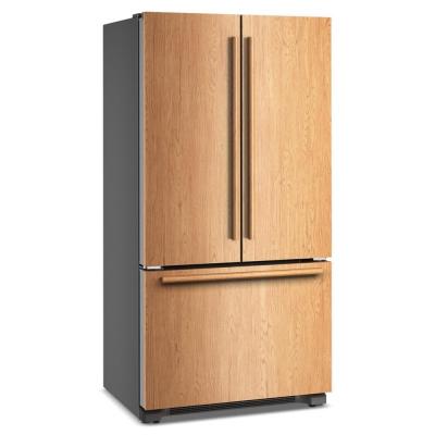 36" KitchenAid 22 Cu. Ft. Panel-Ready Counter-Depth French Door Refrigerator - KRFC136TPA