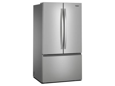 36" Whirlpool 31 Cu. Ft. French Door Refrigerator with Interior Water Dispenser - WRFF3336SZ