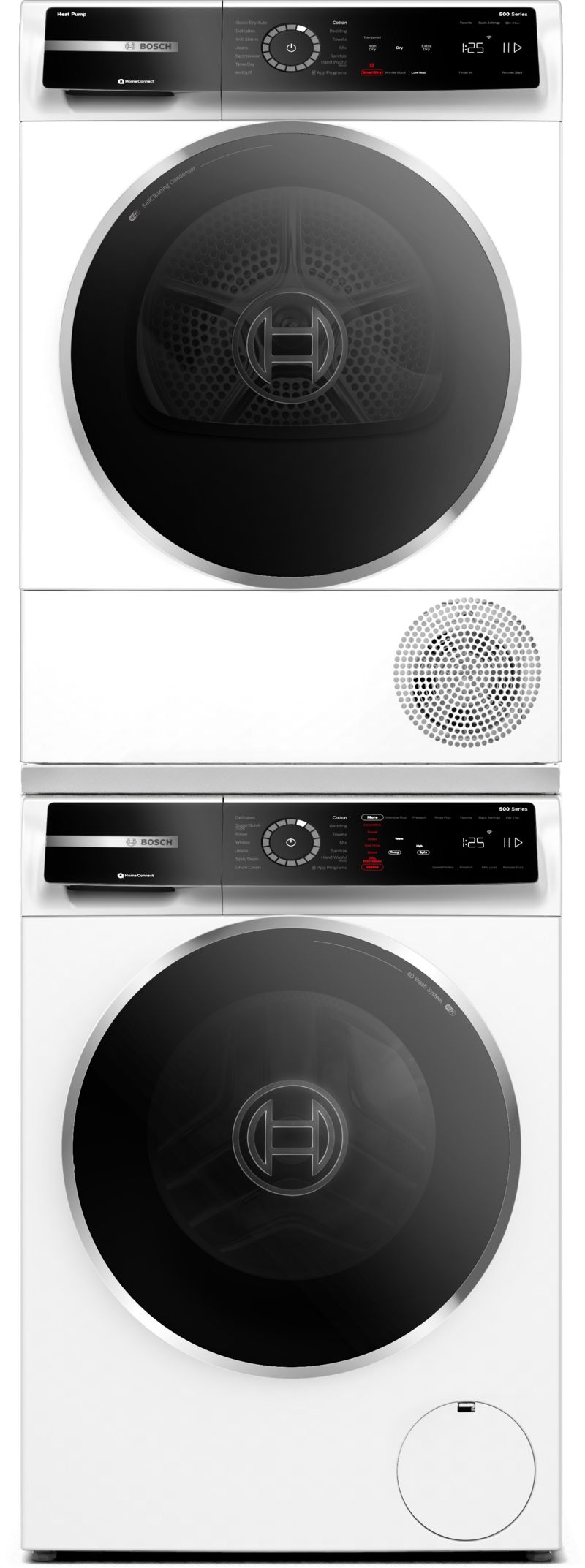 24" Bosch 500 Series Heat Pump Dryer - WQB245B0UC