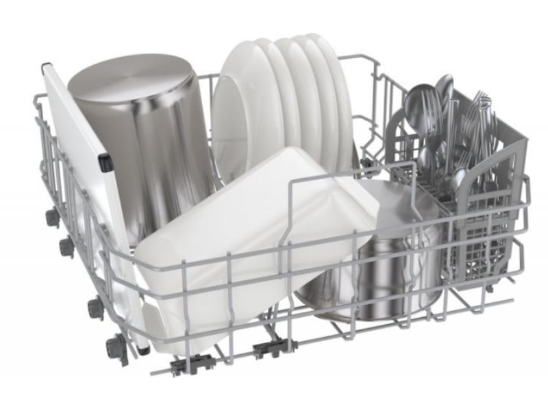 24" Bosch 500 Series Dishwasher with Standard 3rd Rack in Stainless Steel - SHP95CM5N