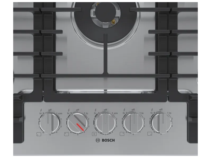 30" Bosch 5 Burners 800 Series Gas Cooktop - NGM8059UC