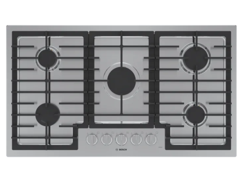 36" Bosch 500 Series 5 Burner Gas Cooktop - NGM5659UC