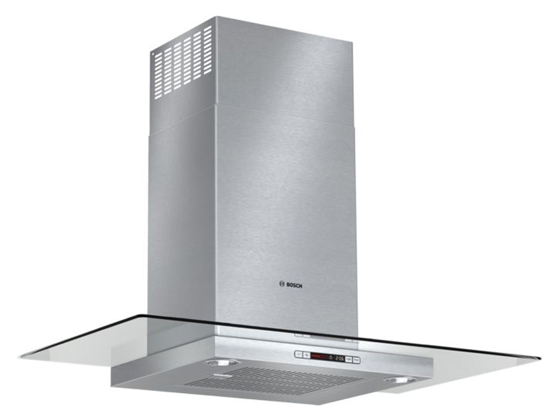 36" Bosch Benchmark Glass Canopy Chimney Hood Stainless Steel - HCG56651UC