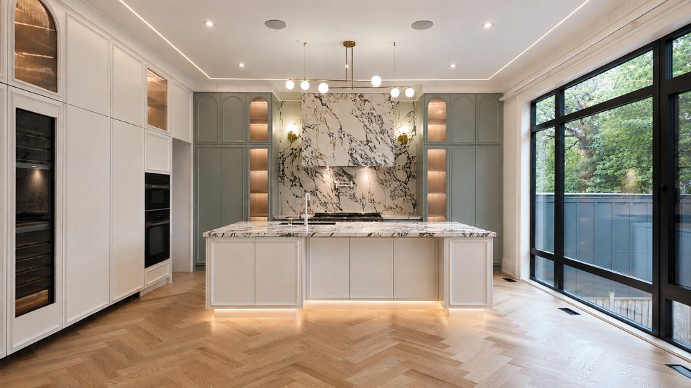 Soft Sage Green Kitchen